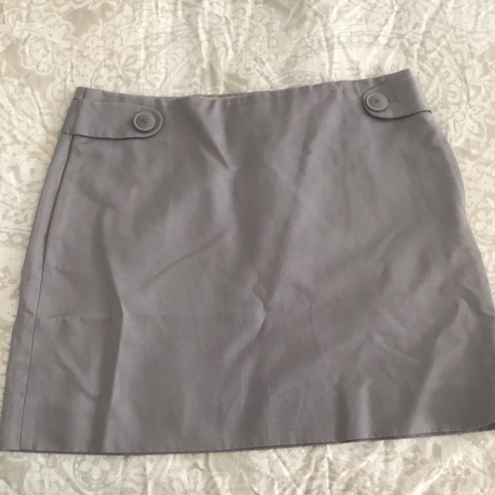 Grey jcrew skirt